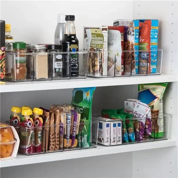ClearSpace Plastic Pantry Organization and Storage Bins with Dividers - Picture 9 of 12